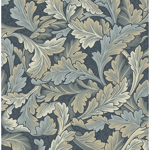 Leaf | Acanthus Swirl Wallpaper