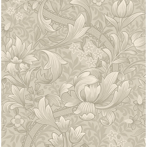 Merton | Damask Floral Wallpaper