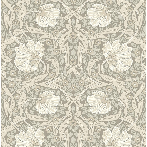 Pimpernel | Floral Damask Wallpaper