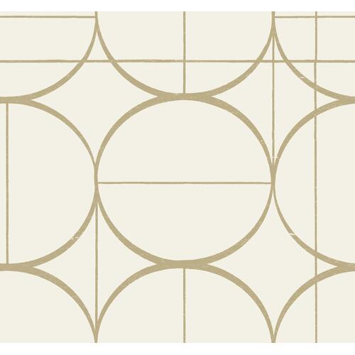 Sun Circles | Art Deco Geo Wallpaper