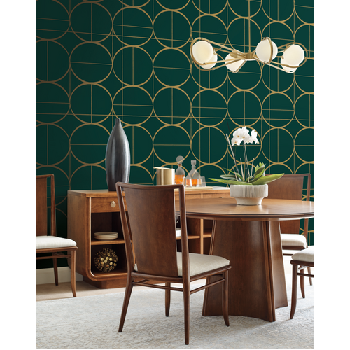 Sun Circles | Art Deco Geo Wallpaper