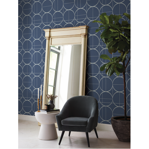 Sun Circles | Art Deco Geo Wallpaper