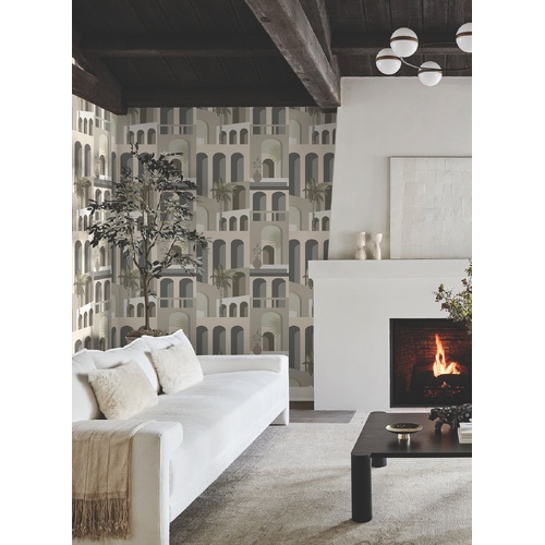 Monte Vista | Coastal Facade Wallpaper