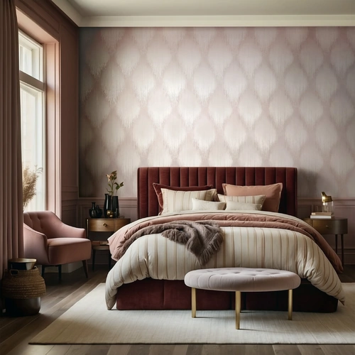 Diamond | Glamorous Trellis Wallpaper