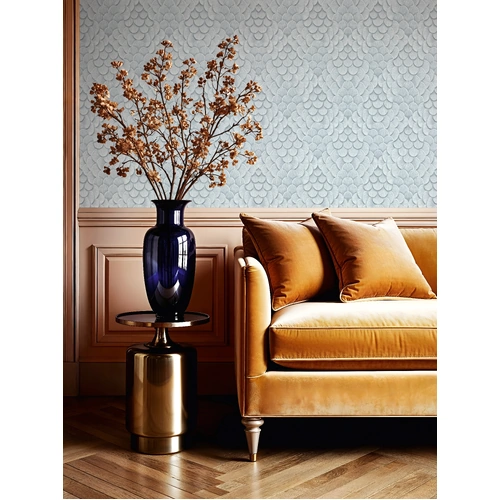Fan | Scale Trellis Wallpaper