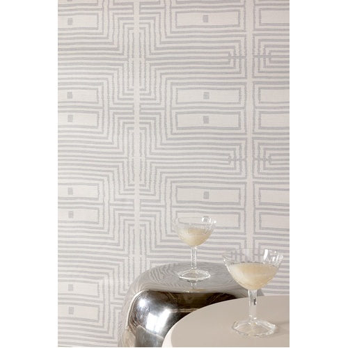 Serica | Mudcloth Geo Wallpaper