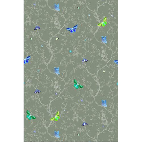 Butterflies | Delicate Branch Wallpaper