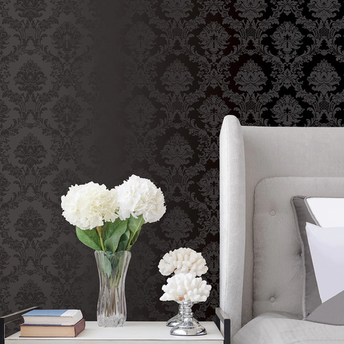 Classic Damask | Vintage Flower Wallpaper