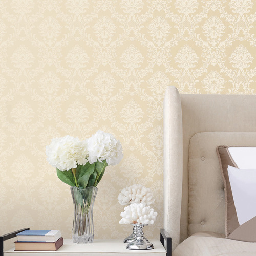 Classic Damask | Vintage Flower Wallpaper