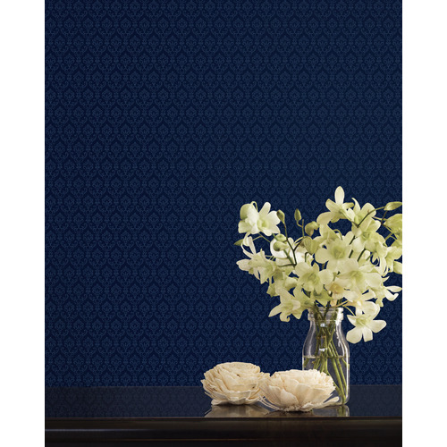 Small Damask | Flower Motif Wallpaper