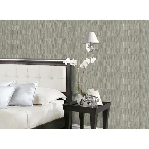 Bamboo | Stripe Panel Wallpaper