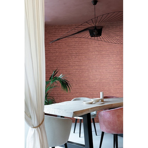 Tanin | Textile Strip Wallpaper