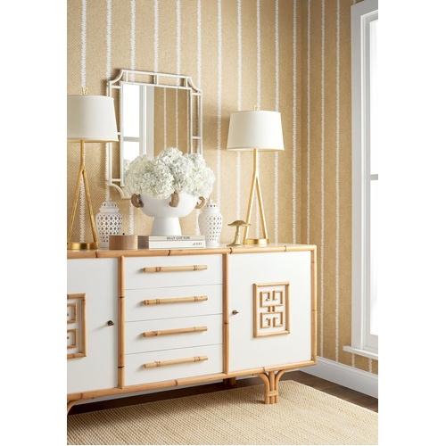 Barrier Weave | Striped Box Weave Wallpaper