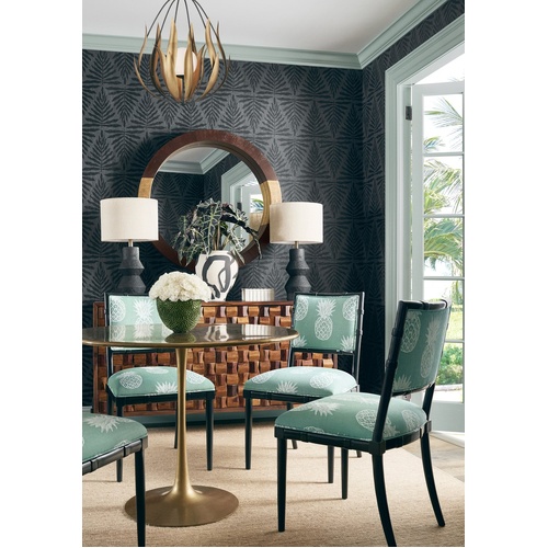 Gasparilla | Geo Fern Cork Wallpaper