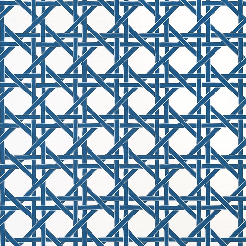 Canary Trellis | Rattan Look Wallpaper