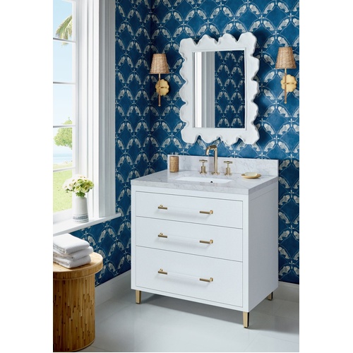 Santorini | Fish Trellis Wallpaper