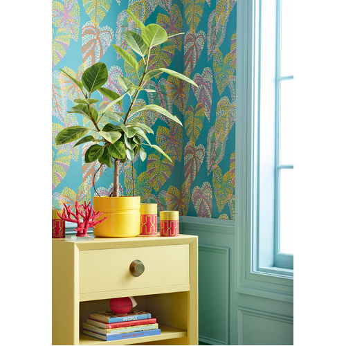 Delila | Dotted Leaves Wallpaper