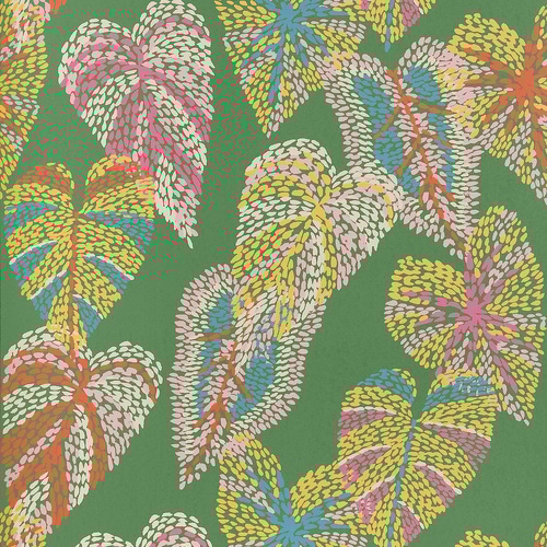 Delila | Dotted Leaves Wallpaper