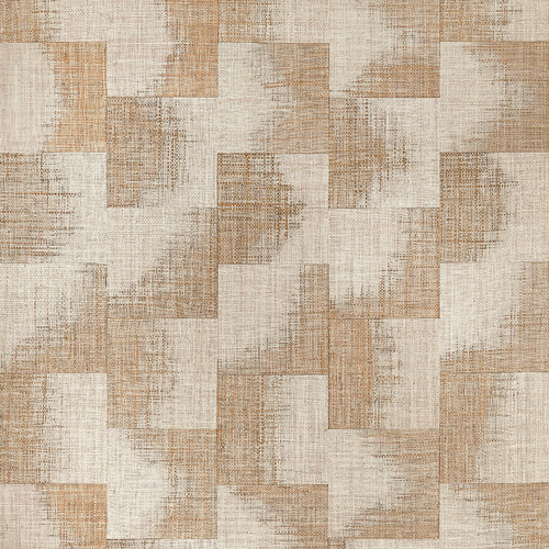 Raffia Squares | Woven Tile Wallpaper