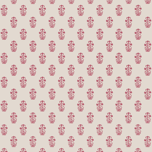 Corwin | Floral Stamp Wallpaper