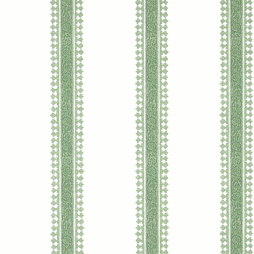 Cambridge Stripe | Paisley Ribbon Wallpaper