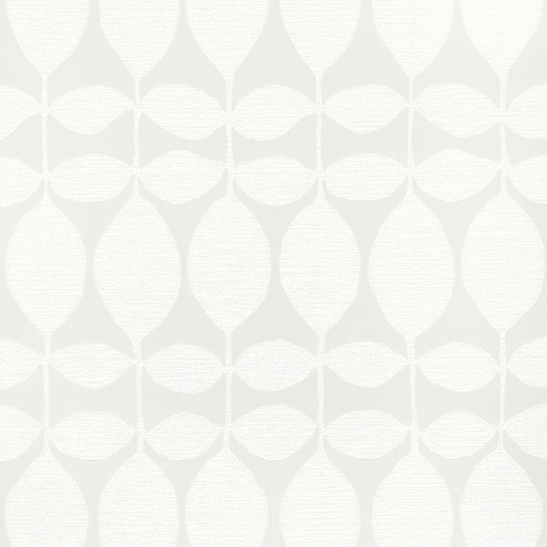 Lola | Retro Leaf Geo Wallpaper