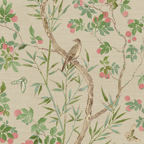 Claire | Bird Garden Wallpaper