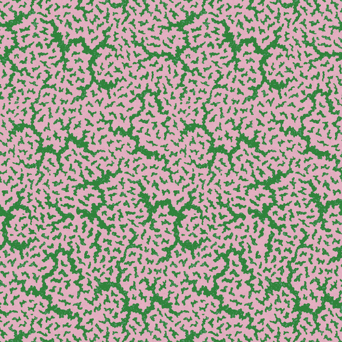 Maldives | Abstract Coral Squiggle Wallpaper