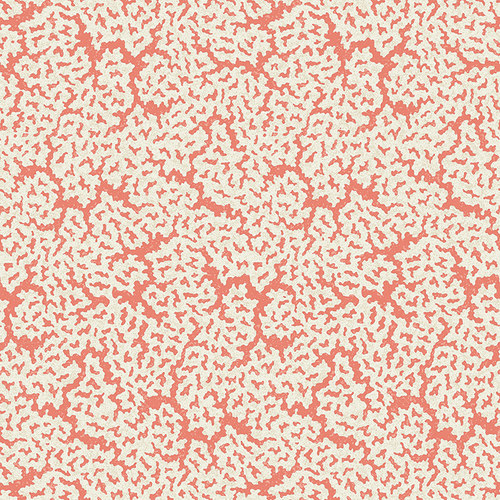 Maldives | Abstract Coral Squiggle Wallpaper