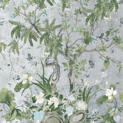 Wild Wisteria Wallpaper Mural