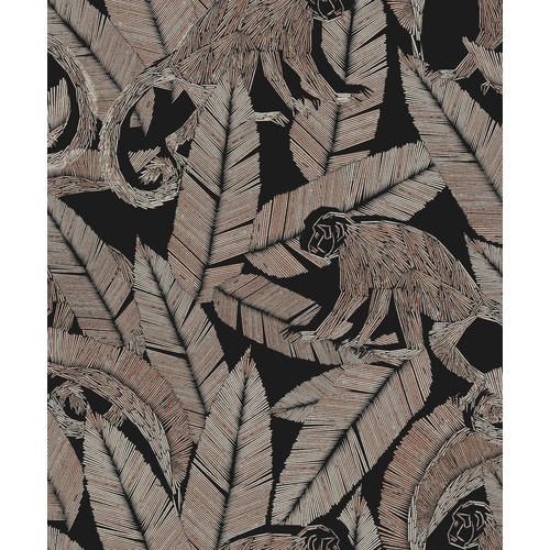 Monkey | Banana Leaf Wallpaper