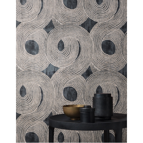 Ohin | Brushstroke Swirl Wallpaper