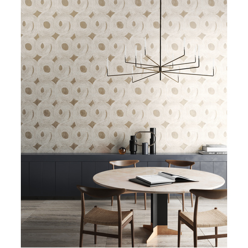 Ohin | Brushstroke Swirl Wallpaper