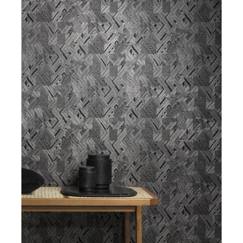 Manu | Geometric Tile Wallpaper