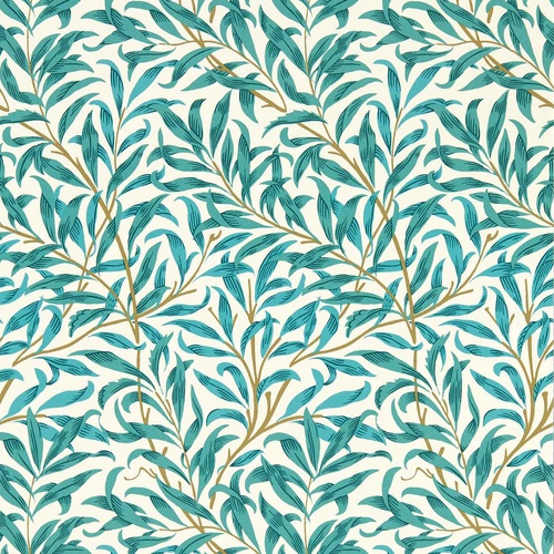 Willow Boughs | Leafy Garden Wallpaper