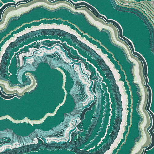 Fantasia | Agate Swirl Wallpaper