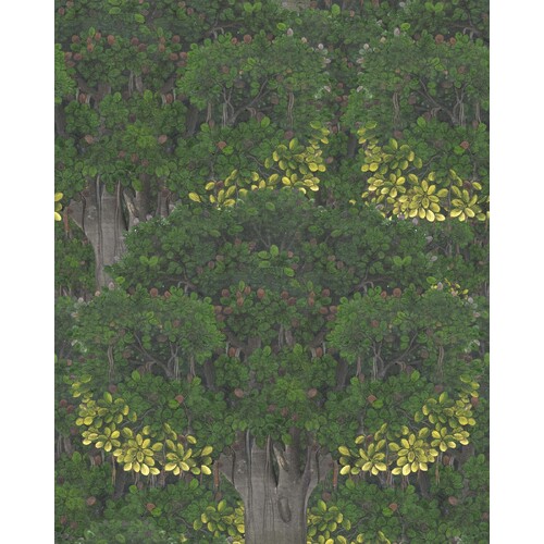 Savage Leaves | Oak Tree Wallpaper