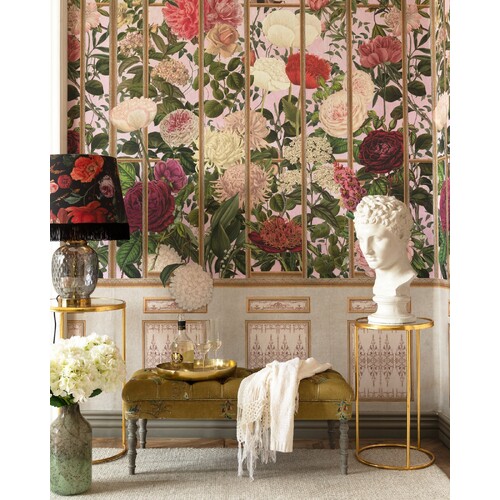 The Imperial Flora | Floral Panel Wallpaper