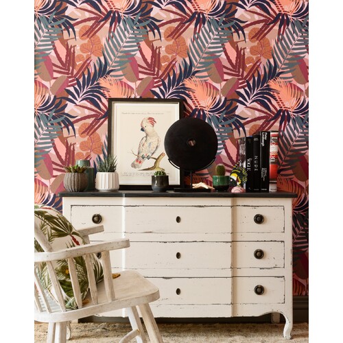 Jardin Del Sol | Foliage Stamp Wallpaper