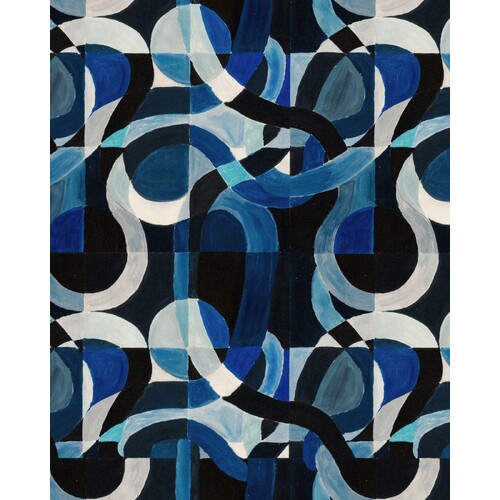 Labyrinthine | Geo Swirl Wallpaper