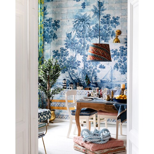 Azure | Mediterranean Tile Wall Mural