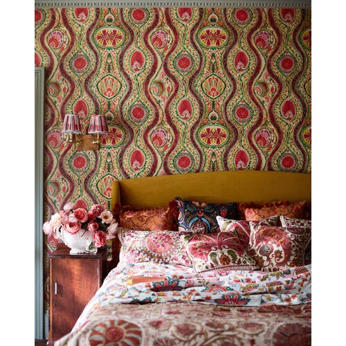 Hippie Paisley | Botanical Ogee Wallpaper