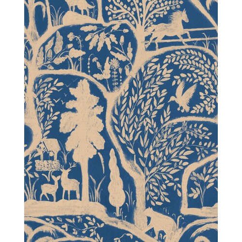 Enchanted Woodland | Folk Forest Wallpaper