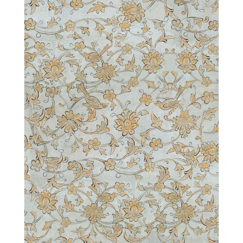 Backyard Flowering | Damask Swirl Wallpaper