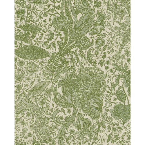 Sarkozi Embroidery | Monochrome Damask Wallpaper