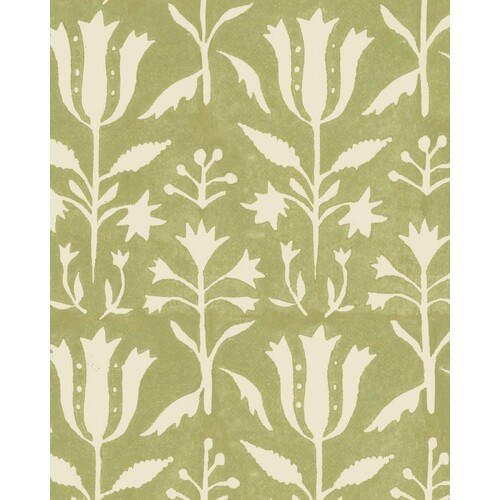 Tulipan | Floral Stamp Wallpaper