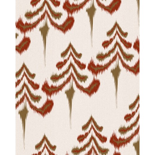 Alpine | Ikat-Style Trees Wallpaper