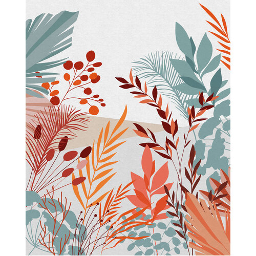 Aspiring Colours | Tropical Plant Mural