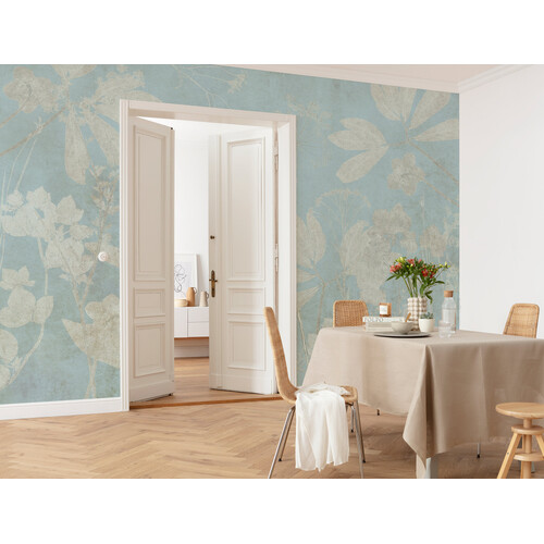 Jardins sur Papier | Paper-Style Floral Mural