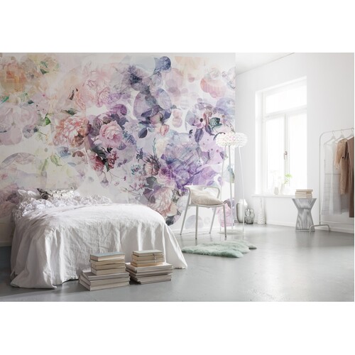 Wish | Romantic Floral Mural